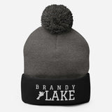 Brandy/LAKE 21 Pom-Pom Toque