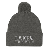 LAKE/Joseph 21 Pom-Pom Toque