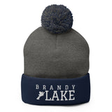 Brandy/LAKE 21 Pom-Pom Toque