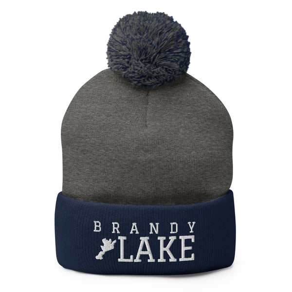 Brandy/LAKE 21 Pom-Pom Toque