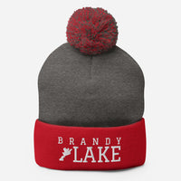 Brandy/LAKE 21 Pom-Pom Toque