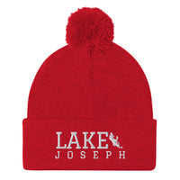 LAKE/Joseph 21 Pom-Pom Toque